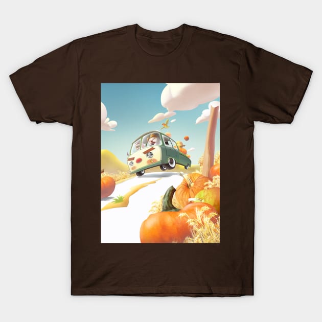 Pumpkin Patch T-Shirt by zkozkohi